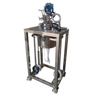 Borui reaktor kimia otoklaf aliran steker baja tahan karat 1L dengan pengaduk - Product Image 5