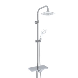 Dernier ensemble de douche d'usine Home Hotel Salle de bains Système de douche à économie d'eau Ensemble de pommeau de douche en acier inoxydable durable - Product Image 2