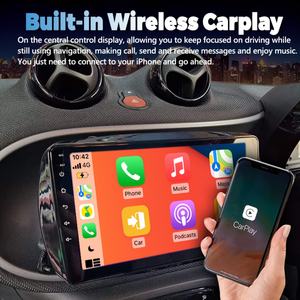 Android 13 CarPlay pour Mercedes Benz Smart 453 Fortwo 2014-2020 Navigation GPS Lecteur multimédia vidéo Autoradio Stéréo - Product Image 3
