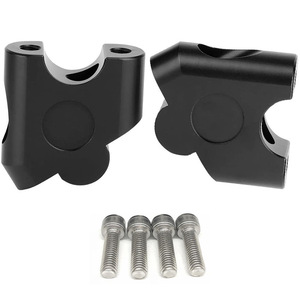 Motorola Handlebar Lift <b>Mount</b> 22mm Aluminum Alloy Pressure Booster <b>Block</b> For Motorcycle Off-road Vehicle Parts - Product Image 3