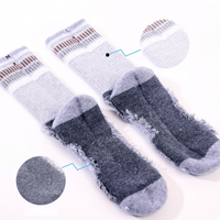 Chaussettes en laine de haute qualité pour les sports de plein air avec logo personnalisé OEM Chaussettes Merino Woo Grip pour la randonnée et le trekking