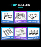 Kit de pistons de moteur Earth Dreams L15BY 1.5L 130105R1J00 73mm pour Honda Fit GR9 Life GS1 City GN 4 cylindres