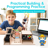 Kit Educativo Zetok Smart Factory STEM, Juguetes Educativos, Rompecabezas 3D, Bloques de Construcción, Juguetes de Modelado para Educación, Placas de Construcción