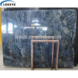 Đá Tự Nhiên Chất Lượng Cao Được Đánh Bóng Tấm Đá <span class=keywords><strong>Granite</strong></span> Màu Xanh Tuyệt Vời - Product Image 2