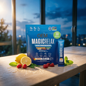 Source Factory : Mélange de poudre de magnésium 8-en-1 (Poudre, Capsules, Gommes, Comprimés) |   OEM/Marque privée disponible - Product Image 2