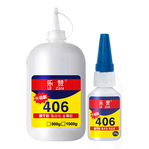 Adhésif industriel de qualité 401 406 495 pour machines et assemblages Colle forte adhérence à séchage rapide Colle forte adhérence industrielle - Product Image 1