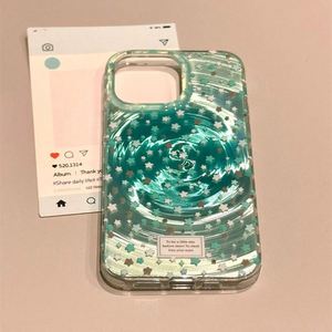 Funda para Teléfono con Diseño de Estrellas Y2k y Patrón de Vórtice para iPhone 14 Pro, iPhone 15, 11, 13, 12, 16, 17 Pro Max, Funda Protectora Suave a Prueba de Golpes con Dibujos Animados - Product Image 3