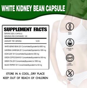 Ausreson OEM Comprimés d'extrait de haricot blanc Prix Compléments alimentaires en fibres Comprimés de haricots blancs en vrac - Product Image 3