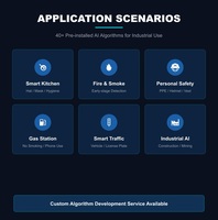 Serveur d'inférence industriel Edge AI 16 canaux 6 TOPS NPU, 8 Go de RAM/64 Go de stockage pour l'inspection visuelle AOI en usine
