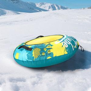 Tube à neige gonflable en PVC épaissi, résistant au froid, pour adultes, taille universelle, couleur personnalisable - Product Image 1