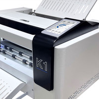 QK-K1 A3+ Plotter de corte automático de etiquetas autoadhesivas CCD, máquina troqueladora de papel con motor, 80 hojas/min, control servo