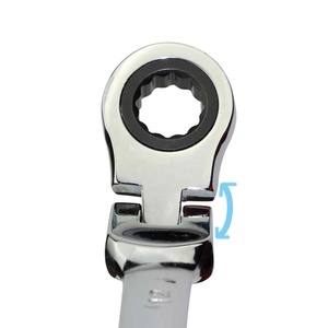 1pc Testa Fissa Combinazione Chiave Chiave A Cricchetto Set di Utensili A Mano Manico A Cricchetto Chiavi 8/9/10/11/12/13/14/15/17/19mm - Product Image 6
