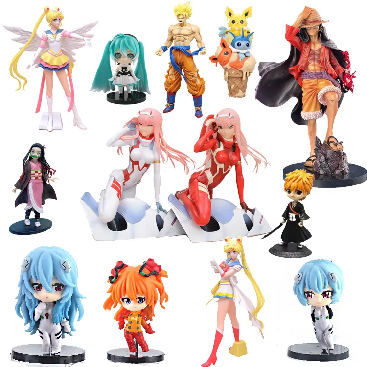 OEM Custom Anime Demon Slayer Character Model Decoration Collection Toy Blind Box Action Figure