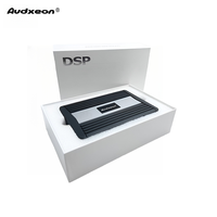 Amplificatore Auto a 4 Canali Classe AB con Processore Audio DSP a 6 Canali, Equalizzatore a 31 Bande 4x50W, Chip AKM Giapponese, Plug & Play per Altoparlanti