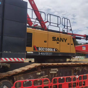 Grúa sobre orugas SANY SCC1500 usada de China, grúa de equipo de construcción de 150 toneladas, 0086 13127730878 - Product Image 1
