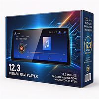 Boîtes de produits avec instructions manuelles et conception personnalisée gratuite BQCC pour lecteur MP3 MP5 Android 1 Din 2 Din, autoradio, stéréo de voiture