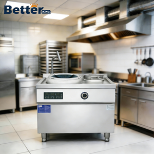 Cocina de Inducción Comercial de un Solo Quemador de Alta Potencia para <span class=keywords><strong>Restaurante</strong></span> Chino - Product Image 4