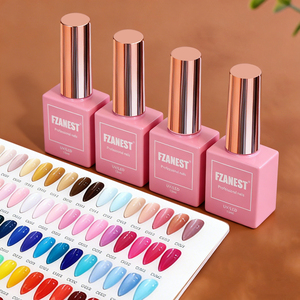 FZANEST TPO FREE Gel para Uñas, 120 Colores Brillantes y Mate, Kit <span class=keywords><strong>de</strong></span> Gel UV para Uñas, Sin HEMA, Productos Profesionales <span class=keywords><strong>de</strong></span> Salón - Product Image 2