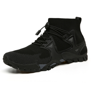 Chaussures <span class=keywords><strong>de</strong></span> sport montantes pour hommes et femmes, en tissu extensible, pour la course, l'alpinisme, la randonnée et le trekking en extérieur, été - Product Image 3