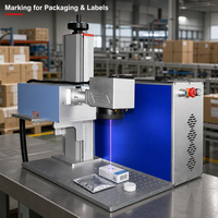 Machine de marquage laser UV JPT haute précision, adaptée au plastique, au verre, aux circuits imprimés, aux coques de téléphone portable et au caoutchouc.