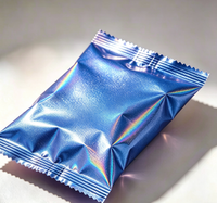 Poudre de Pigment Métallique Holographique Certifiée GUANZUN Bleu Royal 36M, Pigment de Revêtement à Longue Durée de Vie, Encre de Sérigraphie