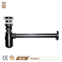 Siphon de lavabo antique de haute qualité, siphon de lavabo en laiton, siphon de lavabo