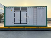 Groupe électrogène diesel Cummins 1250 kVA de type conteneur, générateur diesel 1000 kW de type conteneur, refroidi par eau, sans balais, station d'alimentation