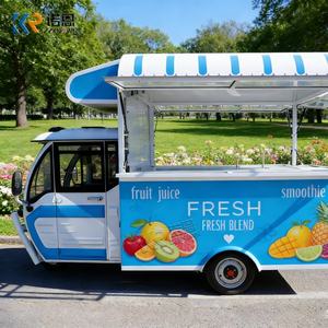 Delicioso Triciclo de Comida, Carrito de Desayunos, Triciclos Eléctricos, Camiones de Comida, Carro de Comida de Tres Ruedas, Puesto Móvil de Comida - Product Image 3