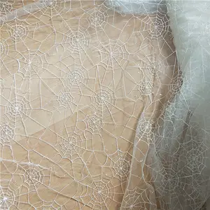 الترتر على شبكة العنكبوت الإبداعية إكسسوارات فستان الزفاف ملابس مرحلة الأطفال قماش ديي