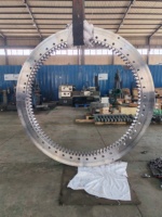 Roulement de tourelle d'excavatrice, vente directe fabricant, pour Komatsu PC30/PC50/PC100/PC120, usage agricole, matériau 42CrMo/50Mn, quatre points