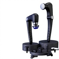 Pistolet de massage musculaire électrique vibrant rechargeable à 4 têtes, fonction musicale, pour le dos, appareil de fitness à domicile