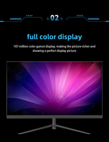 Écran d'ordinateur de jeu vidéo 24 pouces 1k 75hz, écran LCD IPS incurvé pour joueur, 24 pouces, 24 moniteurs 75hz