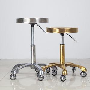 Sedia Girevole Regolabile a 360 Gradi per Salone di Bellezza, Parrucchiere e Ufficio con Regolazione dell'Altezza - Product Image 3