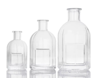 Diffuseur de parfum d'ambiance pour la maison, flacon en verre vide de 250 ml, 500 ml, 1000 ml, 8 oz, avec bouchon et emballage