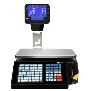30Kg TMA बारकोड लेबल छपाई तराजू खुदरा दुकान कैश रजिस्टर मूल्य कंप्यूटिंग पैमाने सीई इलेक्ट्रॉनिक फल सुपरमार्केट के लिए - Product Image 1