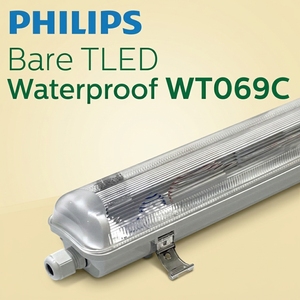 Luminaria <span class=keywords><strong>LED</strong></span> Philips SmartBright Waterproof G2 WT069C 4000K 6500K IP65 IK08 1200mm 1500mm Reemplaza Lámpara Fluorescente - Product Image 1