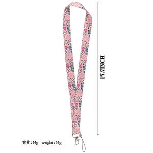 Wholesale pink Nurse <b>Lanyard</b> with Clip Card Holder for ID Keys - Product Image 3