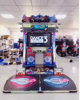 Machine de danse interactive commerciale Crazy Dance - Jeu d'arcade multijoueur, machine de jeu d'arcade vidéo, machine de jeu de danse de salle