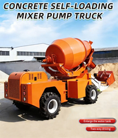 Mezcladora de Concreto LOVO de 30m3/h con Motor Diésel y Bomba, Equipo de Mezcla Portátil de Alta Eficiencia en Venta