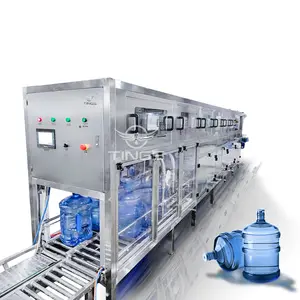 factory price automatic rinsing filling and capping 20l barrels machine