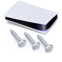 Vis de fixation inférieure en métal pour support vertical de remplacement PS5, vis inférieure pour support PS5, vis de fixation pour Playstation 5