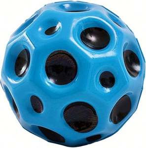 Pelota saltarina Galaxy Moon - Juguete de espuma PU de alto rebote para niños, entrenamiento deportivo y de coordinación mano-ojo - Pelota de juego segura y duradera - Product Image 3