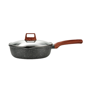 Poêle Wok Portable de Voyage en Alliage Léger de 28 cm, Personnalisable pour la Cuisson - Product Image 1