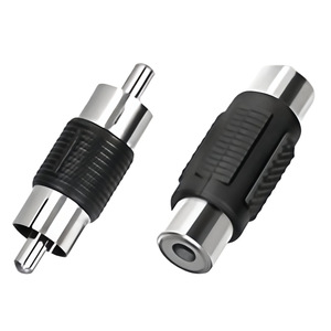 อะแดปเตอร์ต่อ RCA ชาย-ชาย และหญิง-หญิง ยี่ห้อ YUYANG สีดำ ขนาดกะทัดรัด สำหรับเชื่อมต่อเสียงและวิดีโอ - Product Image 2