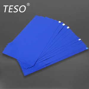 Alfombra antiestática Teso de 1.2 mm, azul, desechable, adhesiva, para seguridad eléctrica y uso en salas blancas. - Product Image 1