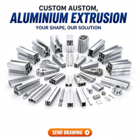 Profil en aluminium extrudé personnalisé professionnel 6005 6063 6061 OEM