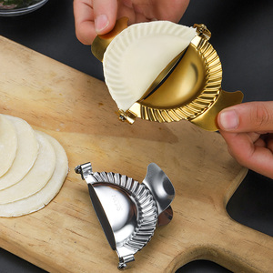 Outil de cuisine Boulette Moules Paresseux Faut-<span class=keywords><strong>Ravioli</strong></span> Fabrication de Moules 304 En Acier Inoxydable Boulette Maker - Product Image 3