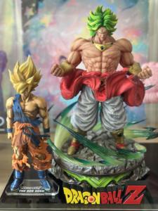 Figurine d'anime authentique sous licence Banpresto, cheveux verts pointus, musclée, 9 pouces, échelle 1/10, PVC, pour collectionneurs de mangas - Product Image 6