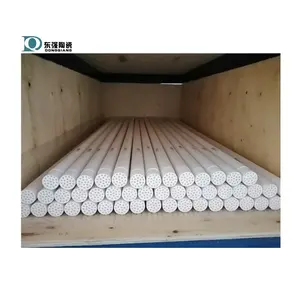 Porous ceramic filter for vegetable oil water clarification