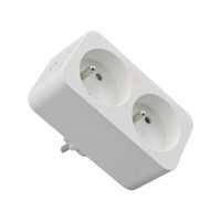 E-SUN 230V 16A Smart Power Strip Luxuriant dans la conception Wifi Adaptateur de prise électrique avec 2 prises